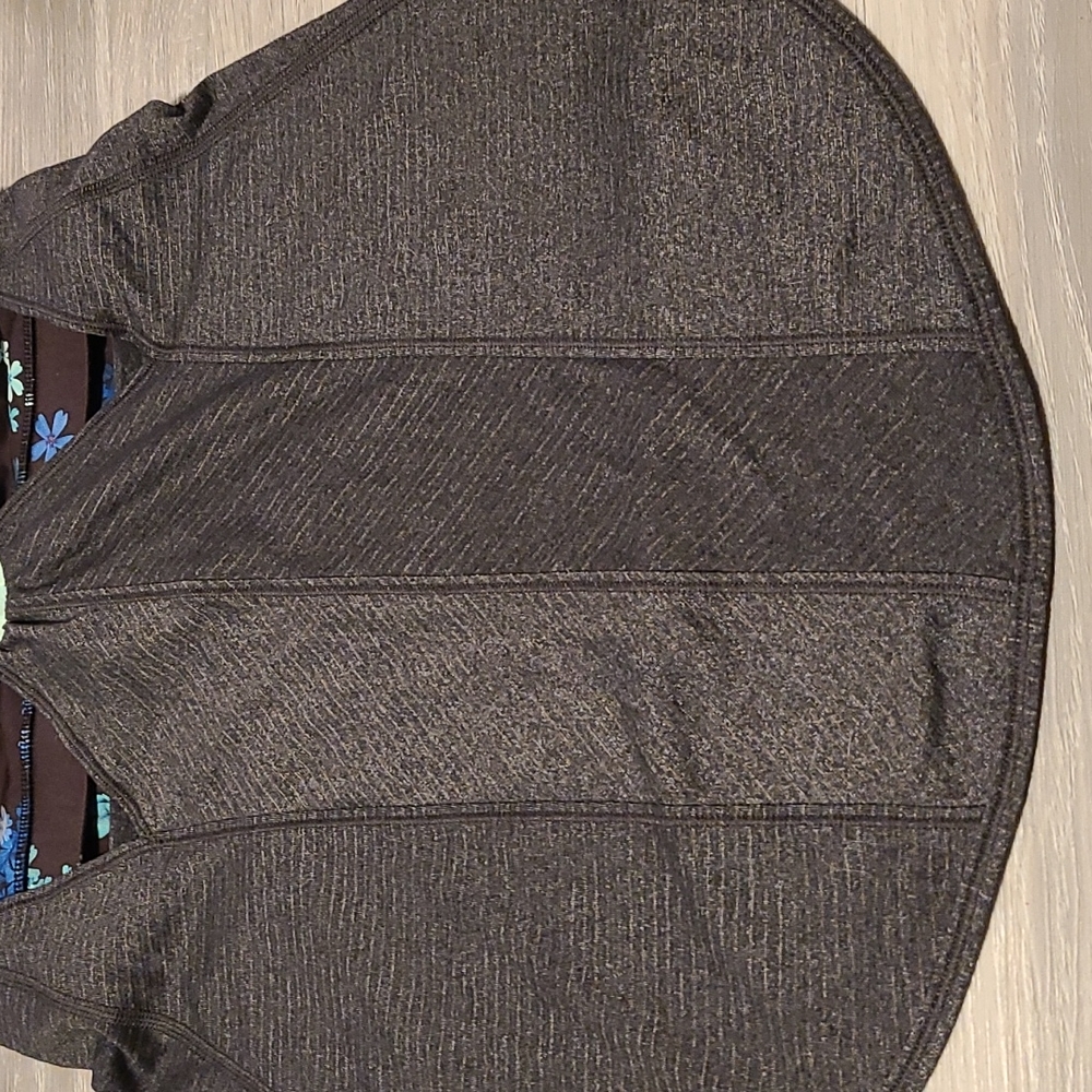 💀Lululemon Roll Out Tank in Heathered Black / Petal Pop Multi / Black - Picture 12 of 14